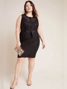 Byron Lars Gisella Lace Sheath Dress